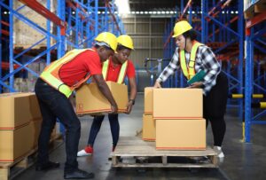 POTENTIAL FACTORY ACCIDENT CLAIM ARISING FROM THREE WORKERS MOVING BOXES INCORRECTLY